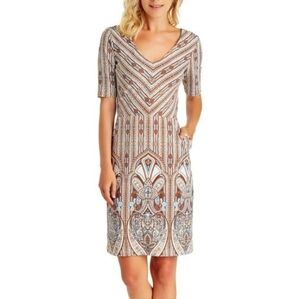 J. McLaughlin Casey Dress in Mayan Paisley, Small